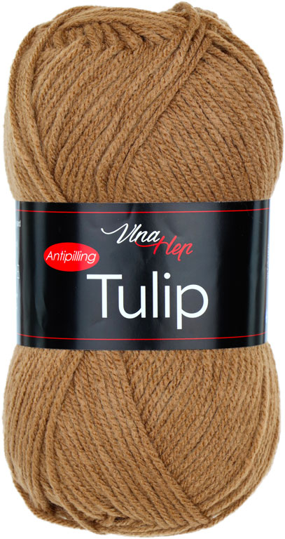 Vlna-hep Příze Tulip 41042 hnědá