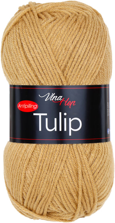 Vlna-hep Příze Tulip 41037 světle hnědá