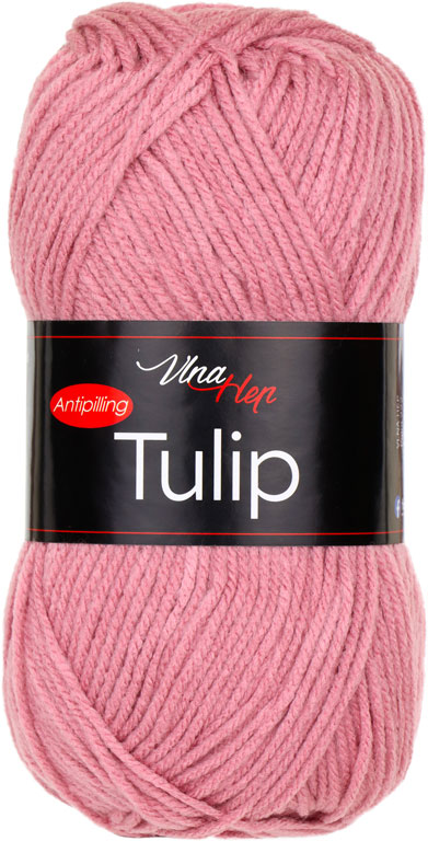 Vlna-hep Příze Tulip 41071 starorůžová