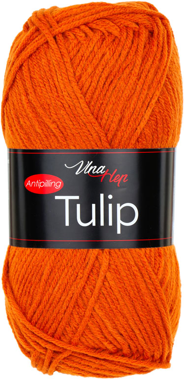 Vlna-hep Příze Tulip 41175 oranžovorezavá
