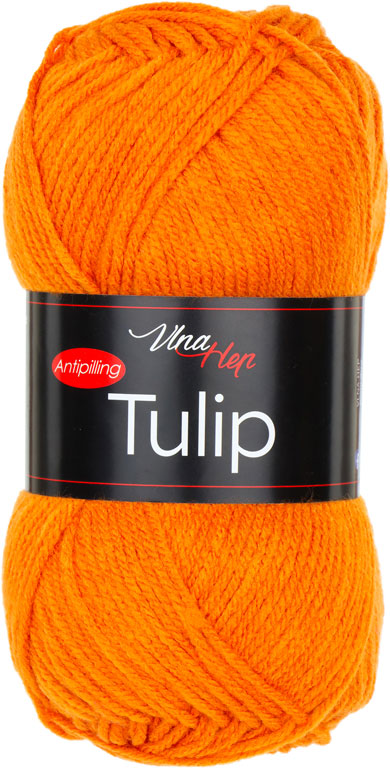 Vlna-hep Příze Tulip 41176 oranžová