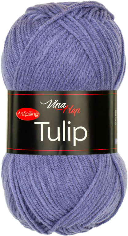 Vlna-hep Příze Tulip 41351 fialovomodrá