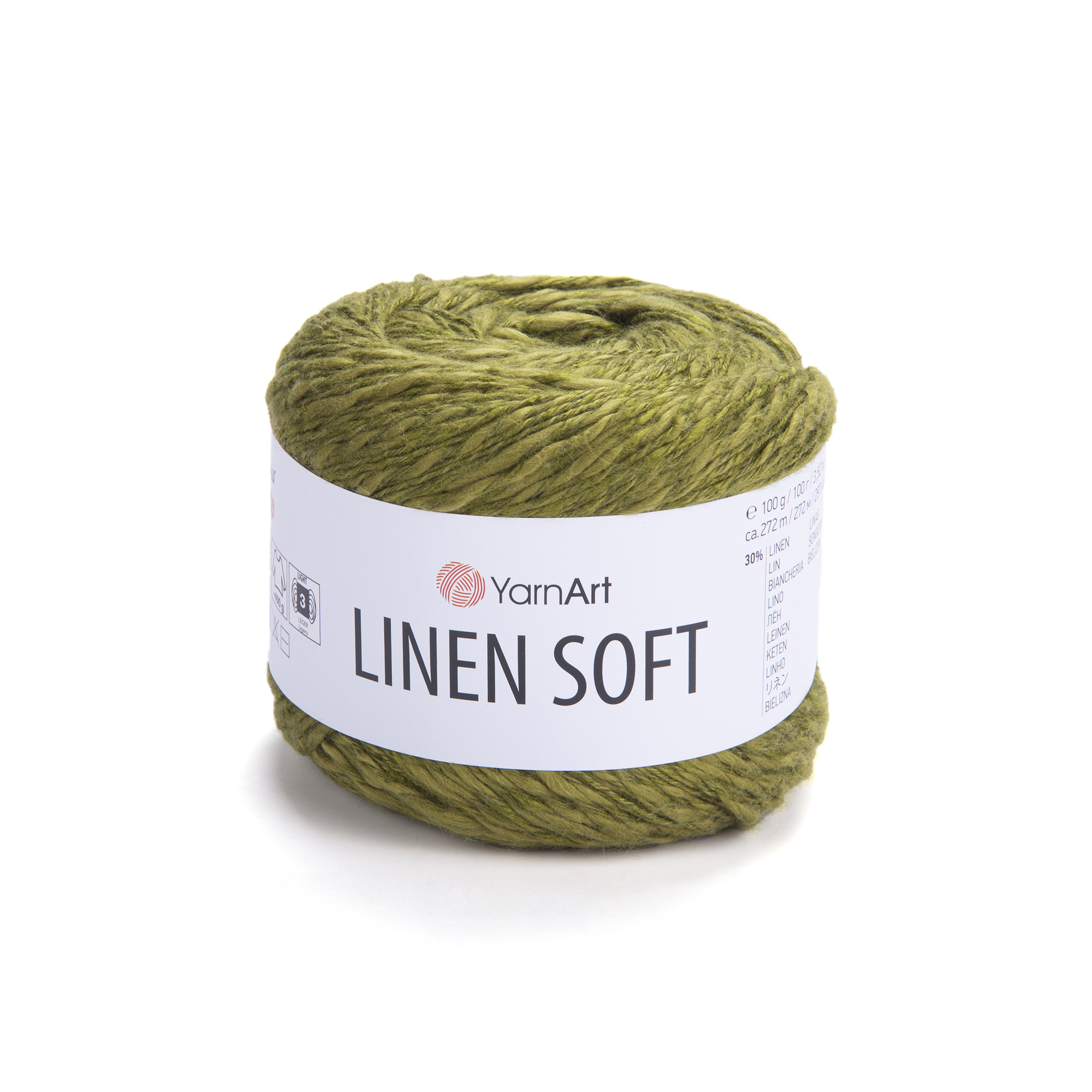 YarnArt Linen soft 7314 khaki