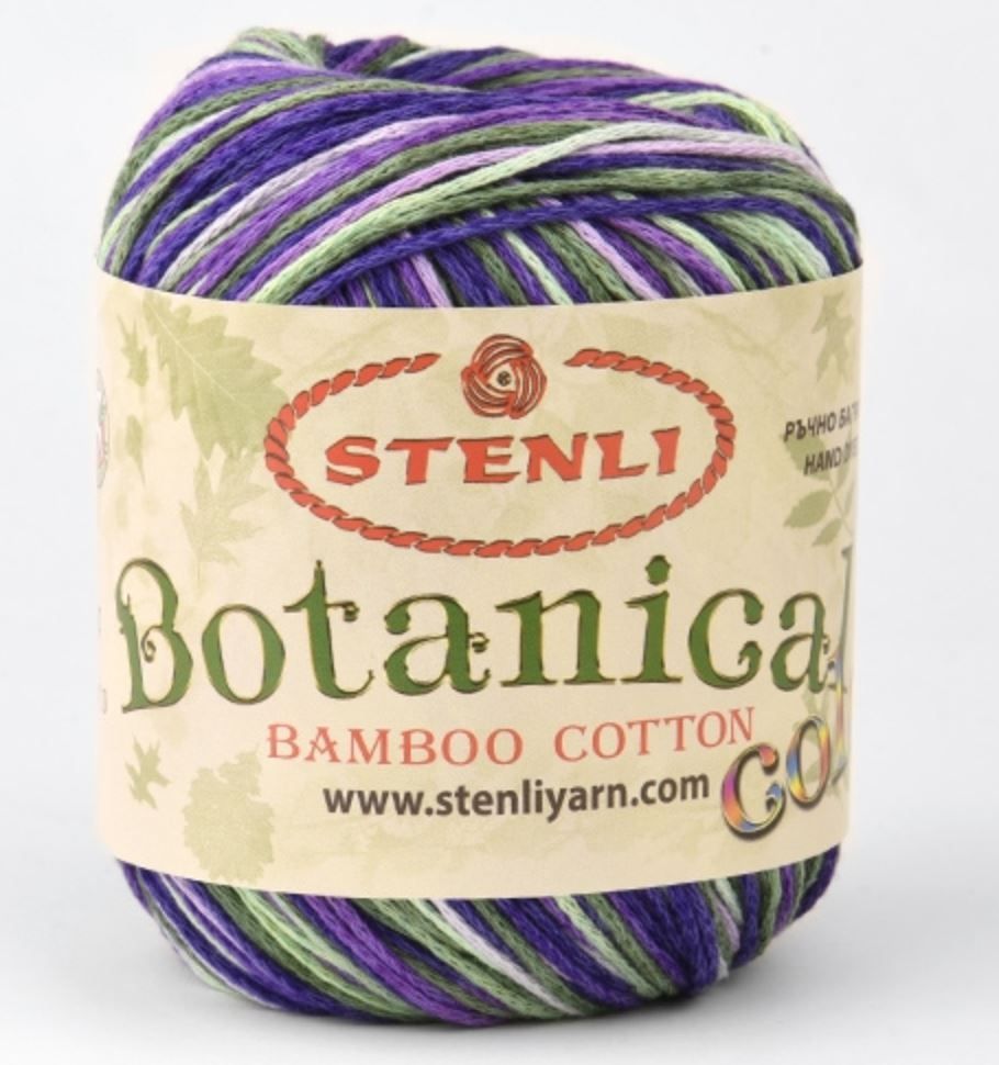 Stenli Botanical color 192 fialovo-zeleno-světlá
