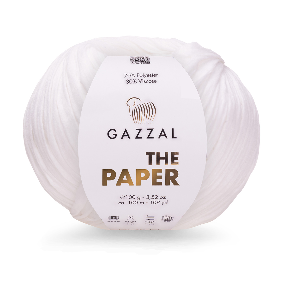Gazzal The Paper 3969 bílá