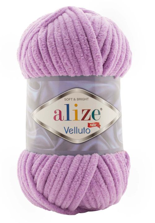 Alize Velluto 781 světlá orchidea