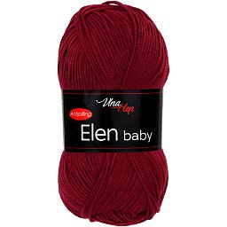 Vlna-hep Elen baby 41136 bordo