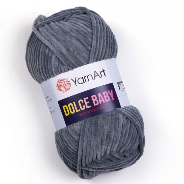 YarnArt Dolce BABY 760 tmavě šedá