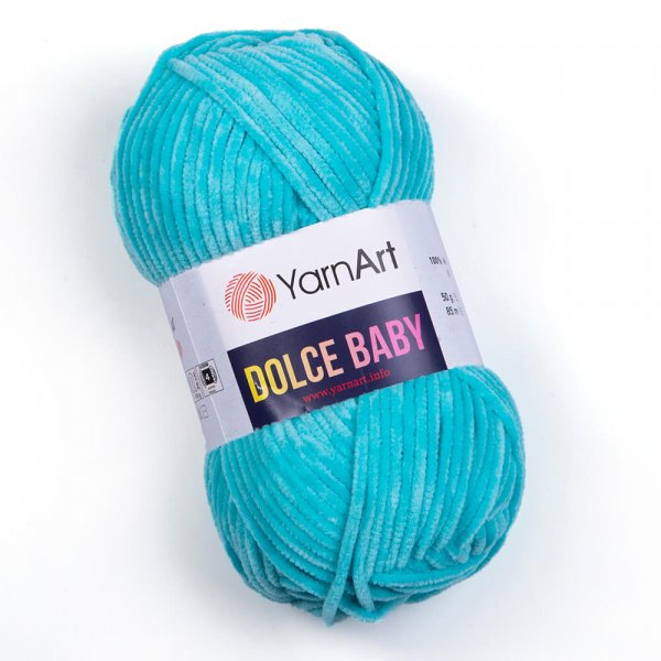 YarnArt Dolce BABY 746 tyrkysová