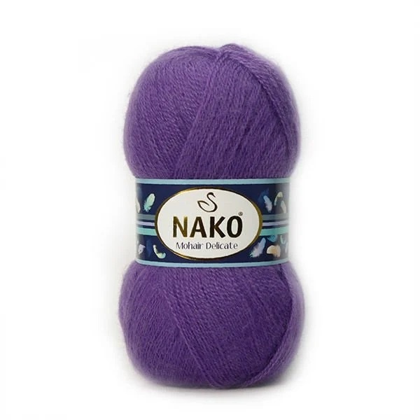 Nako Mohair delicate 6118 fialová
