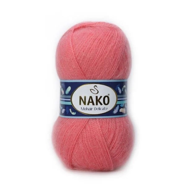 Nako Mohair delicate 6138 lososová
