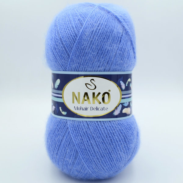 Nako Mohair delicate 6120 nebesky modrá