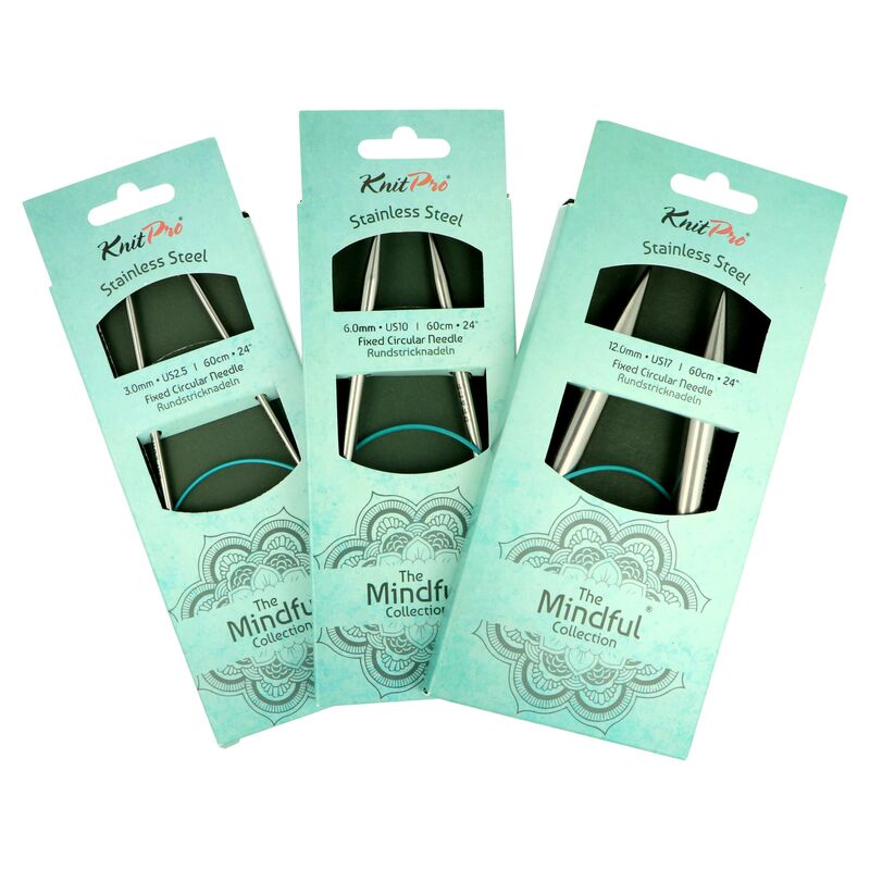 Jehlice KnitPro Mindful pevné 60cm 2,25mm