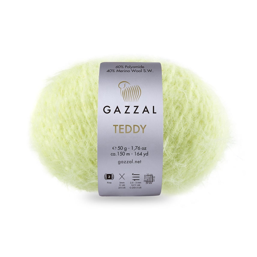 Gazzal Teddy 6533 světle žlutá
