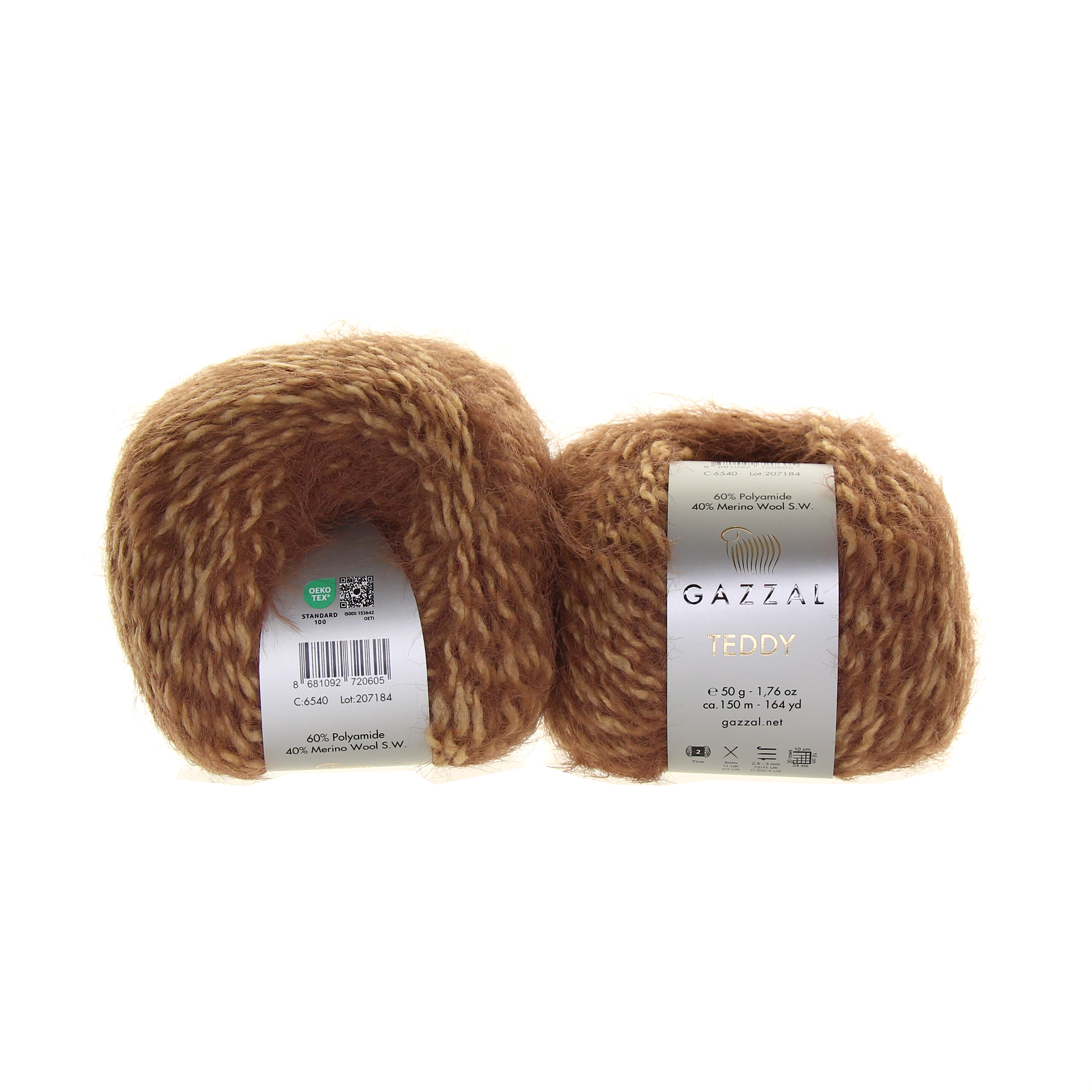 Gazzal Teddy 6540 hnědá