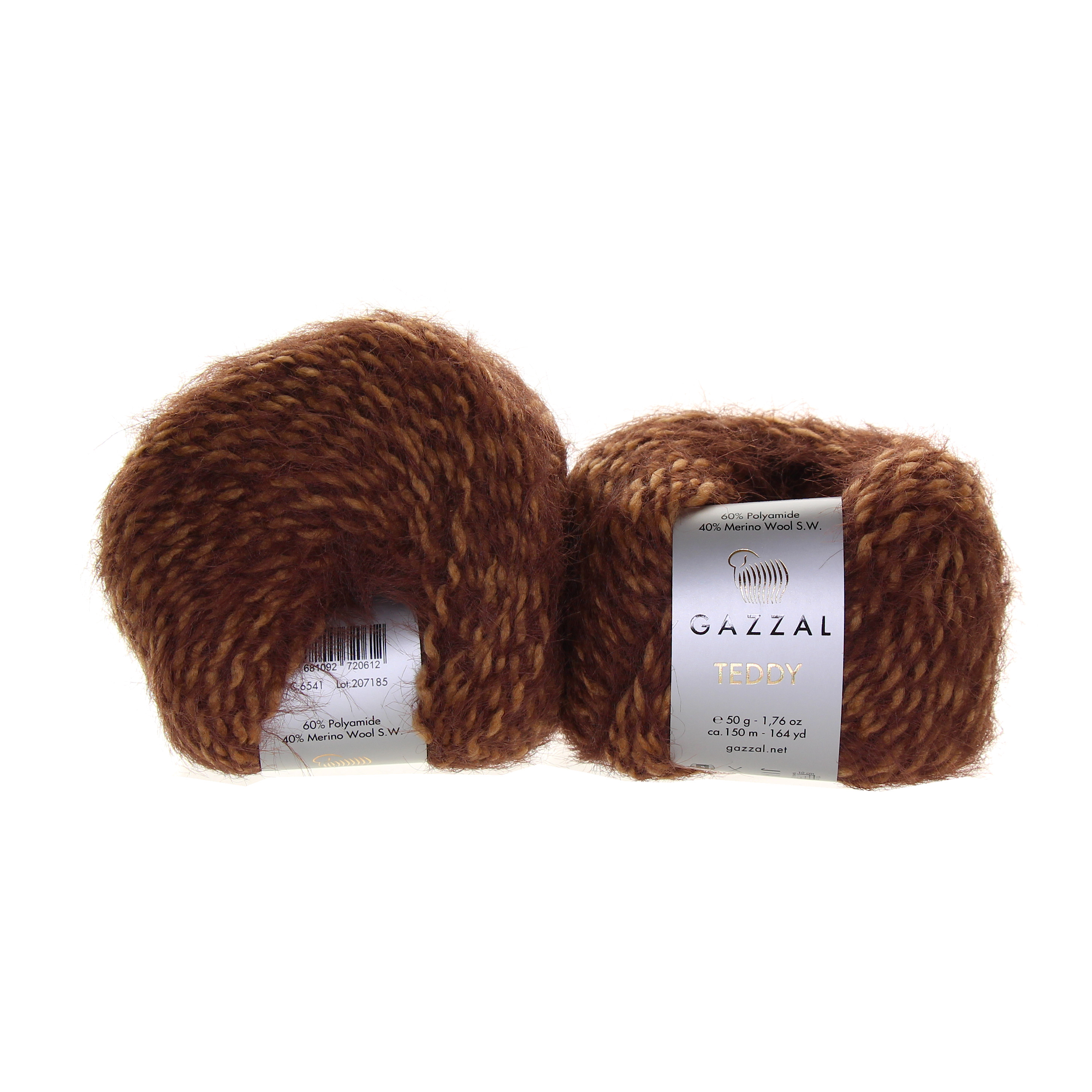 Gazzal Teddy 6541 tmavší hnědá