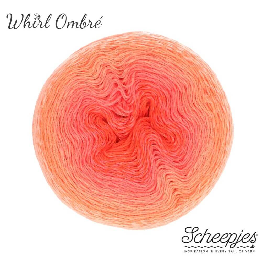 Whirl Sheepjes 557 korálový melír