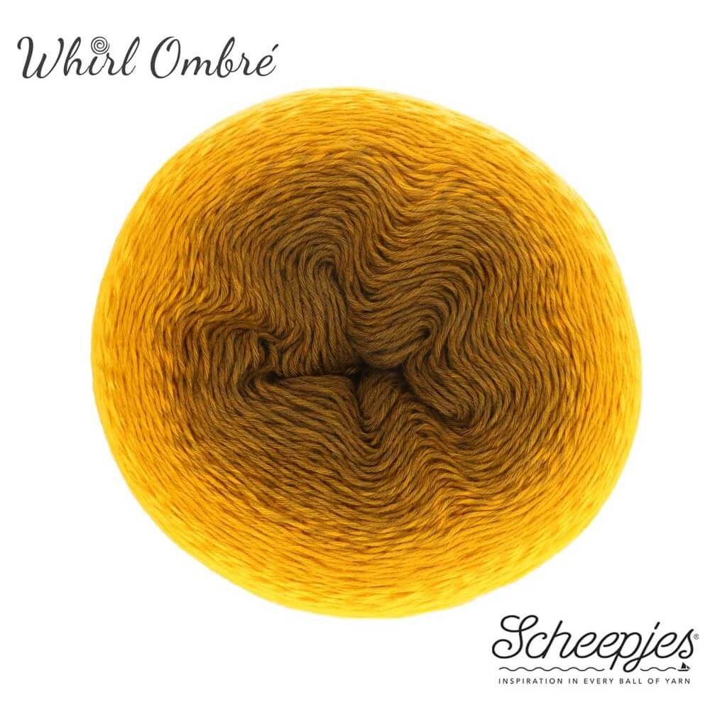 Whirl Sheepjes 564 hořčicový melír