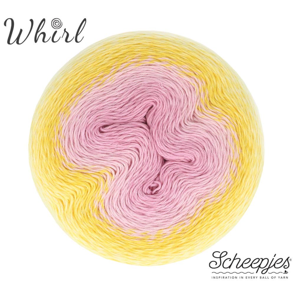 Whirl Sheepjes 796 žluto-růžová