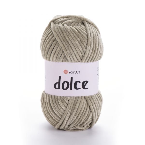 YarnArt Dolce 798 zeleno-šedá