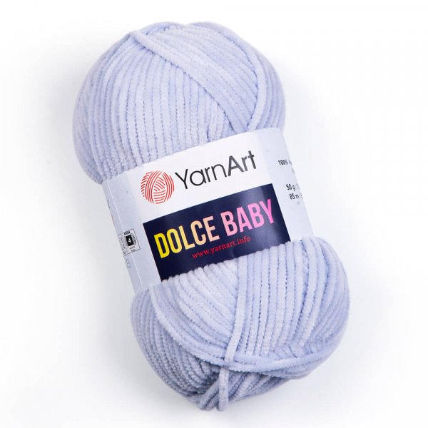 YarnArt Dolce BABY 776 šedomodrá