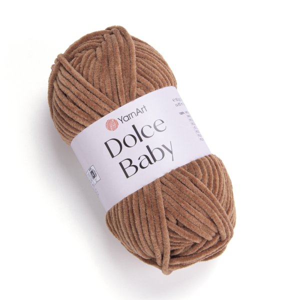 YarnArt Dolce BABY 765 hnědá