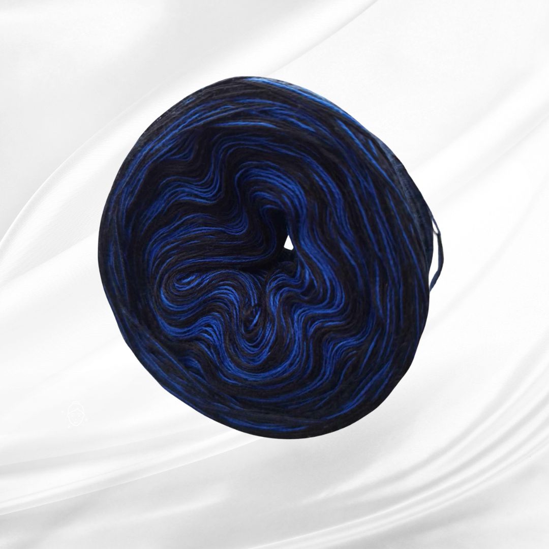 Kulíšek čtyřnitka 4N/250m - 003 černá+kralovská modrá