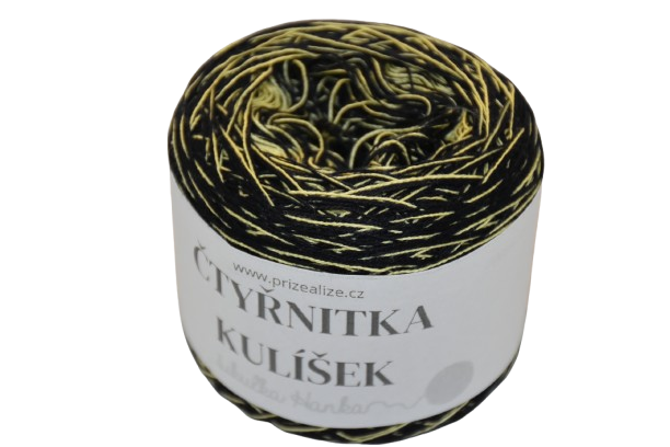 Kulíšek čtyřnitka 4N/250m - 008 světle žlutá