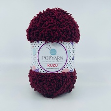PopYarn Kuzu B015 vínová