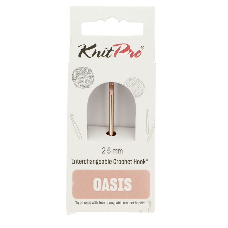 KnitPro Oasis - vyměnitelný háček 2,5mm