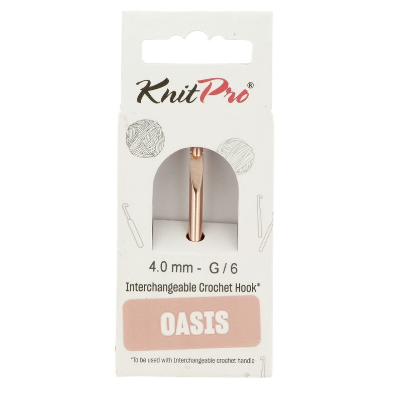 KnitPro Oasis - vyměnitelný háček 4mm