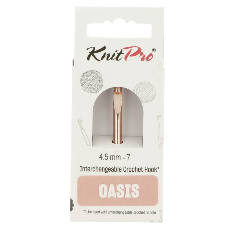 KnitPro Oasis - vyměnitelný háček 4,5mm