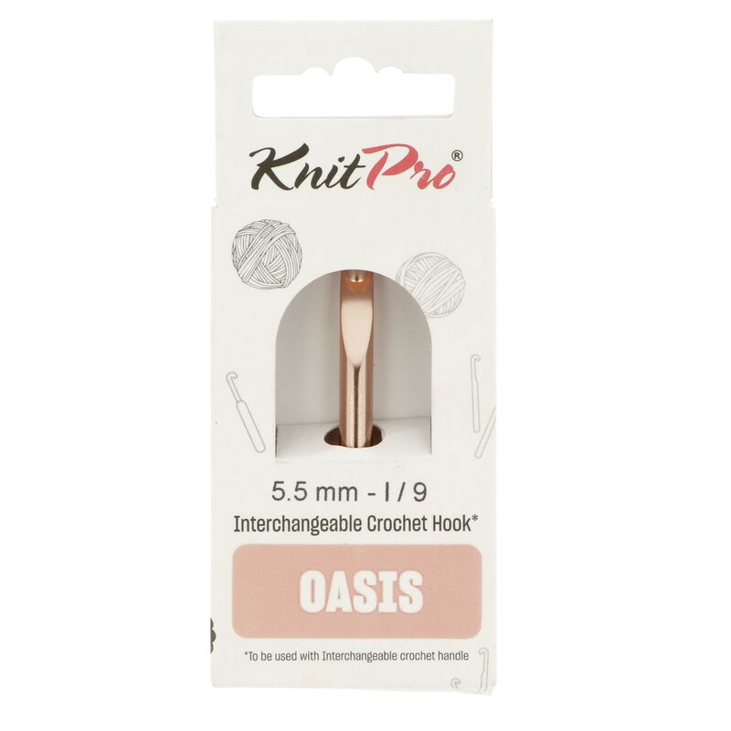 KnitPro Oasis - vyměnitelný háček 5,5mm