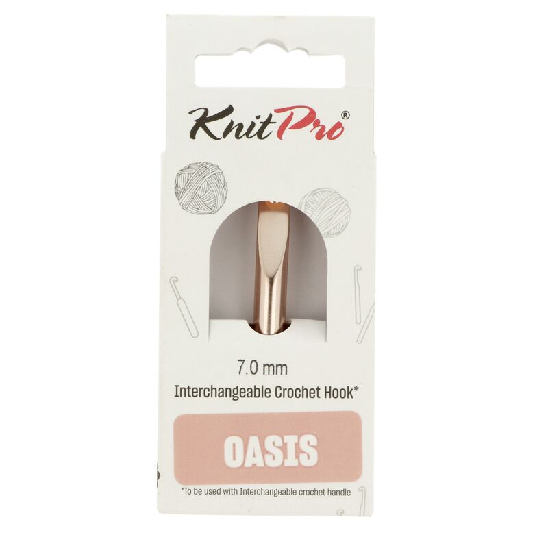 KnitPro Oasis - vyměnitelný háček 7mm