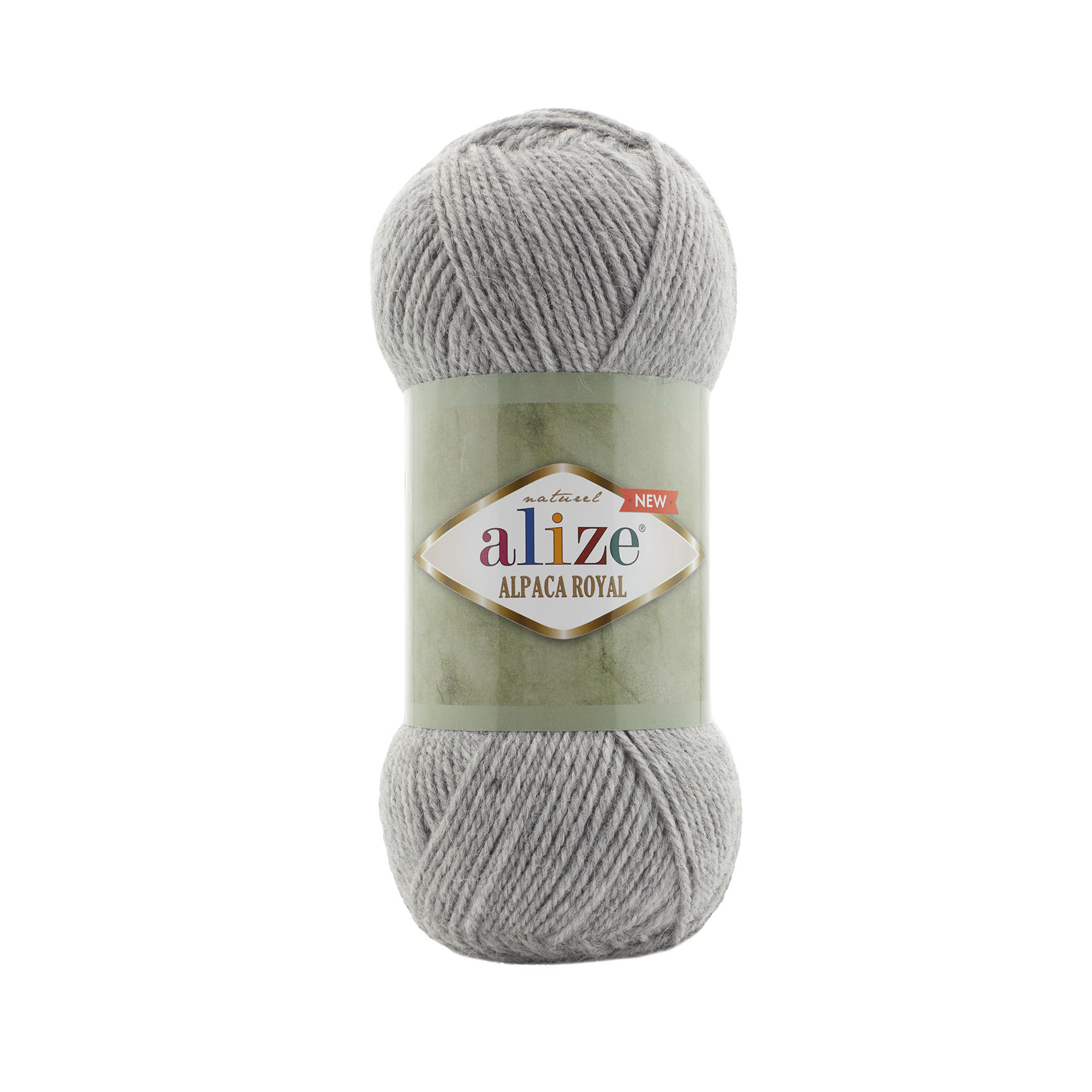 Alize Alpaca royal new 21  sv. šedá