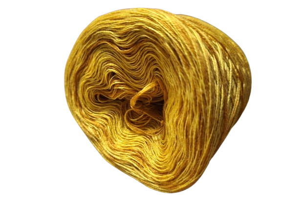 Kulíšek čtyřnitka 4N/220m - 020 horčicová+žlutá