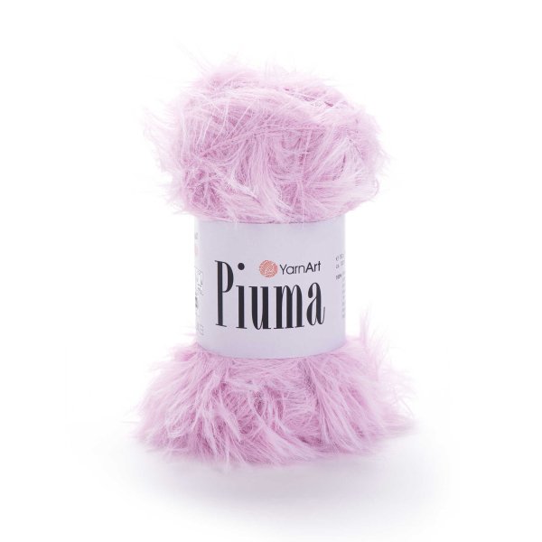 YarnArt Příze Piuma 4410 světle růžová