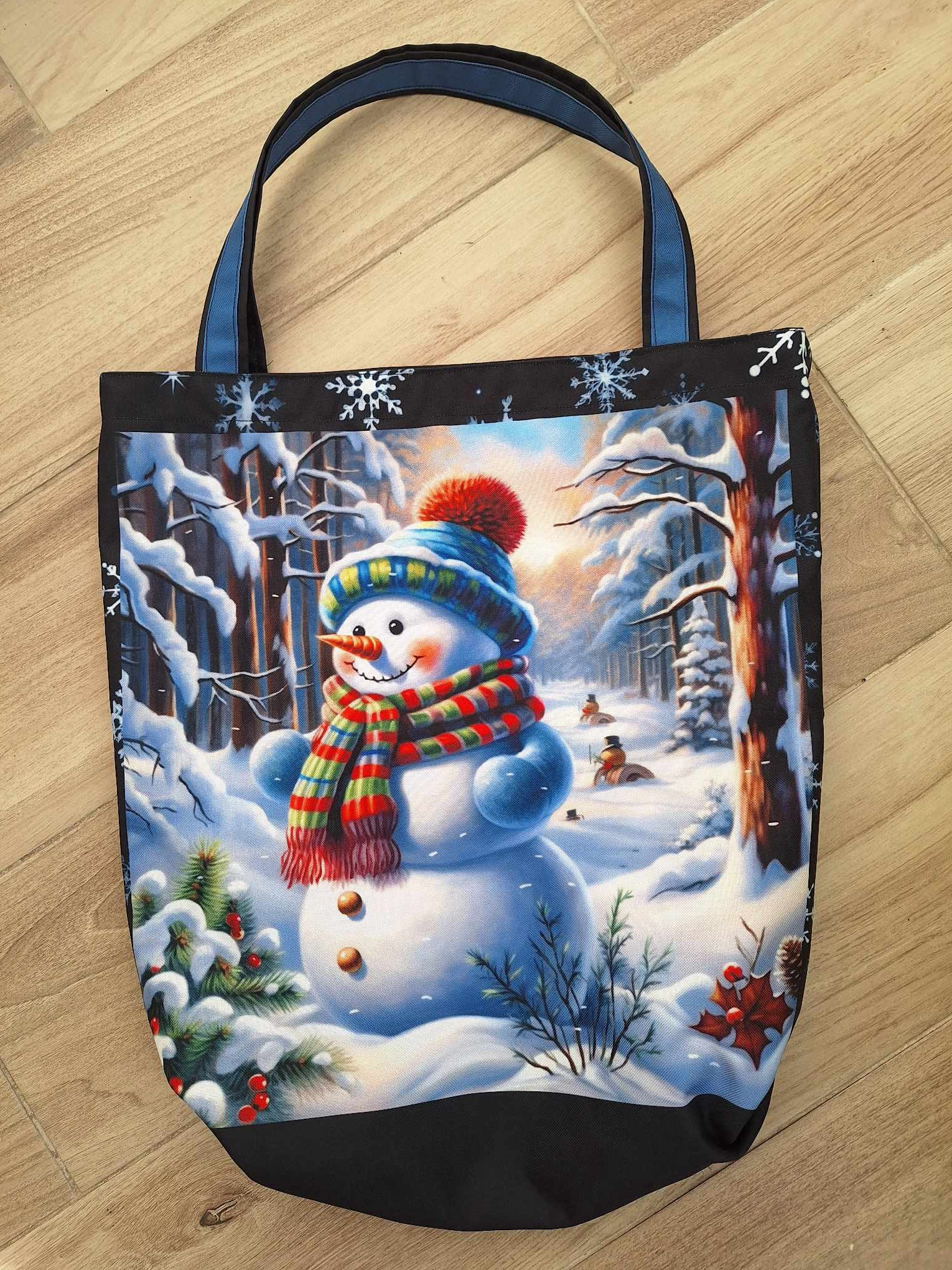 Taška vzor č.23 - sněhulák