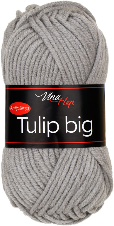 Vlna-hep Tulip big 41027 středně šedá