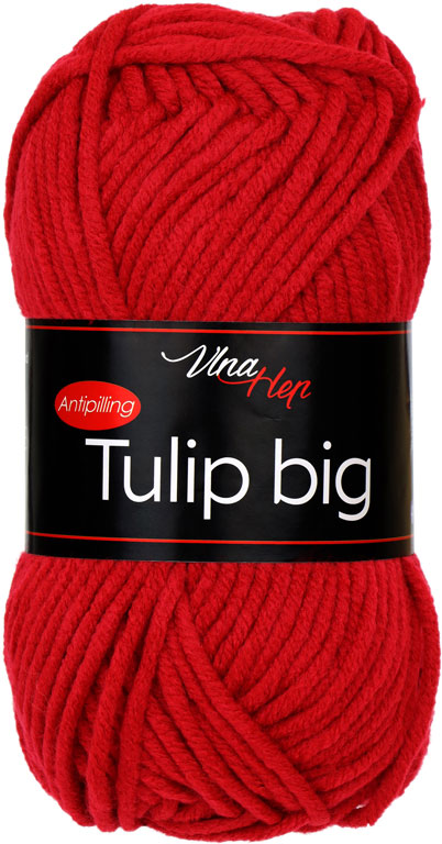 Vlna-hep Tulip big 41143 červená