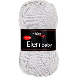 Vlna-hep Elen baby 41026 světle šedá