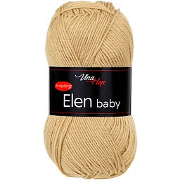 Vlna-hep Elen baby 41037 světle hnědá