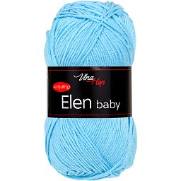 Vlna-hep Elen baby 41241 světle tyrkysová