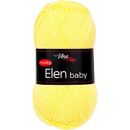 Vlna-hep Elen baby 41244 světle žlutá