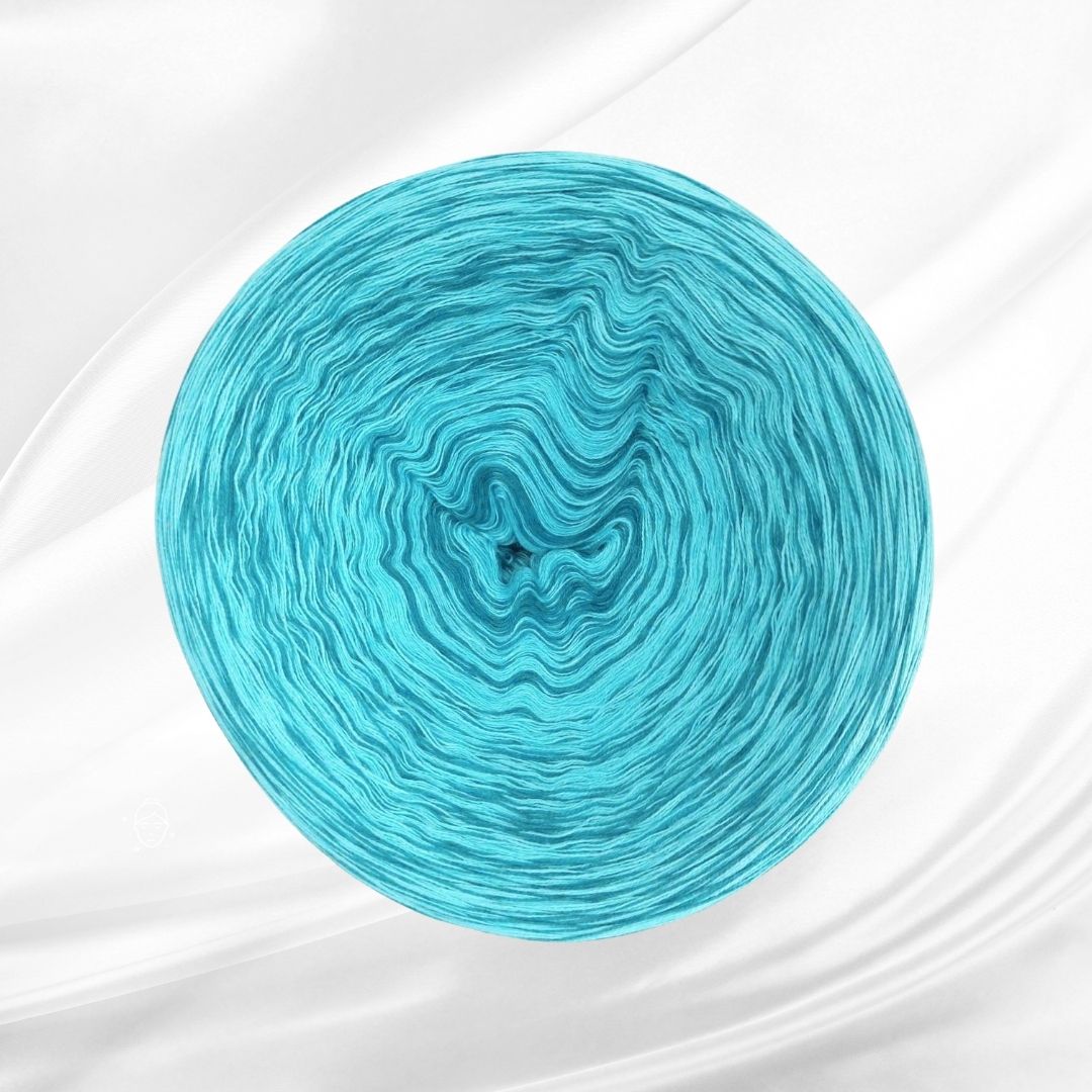 Rosie melange 4-nitka 1500m - 1002 tyrkysová melange