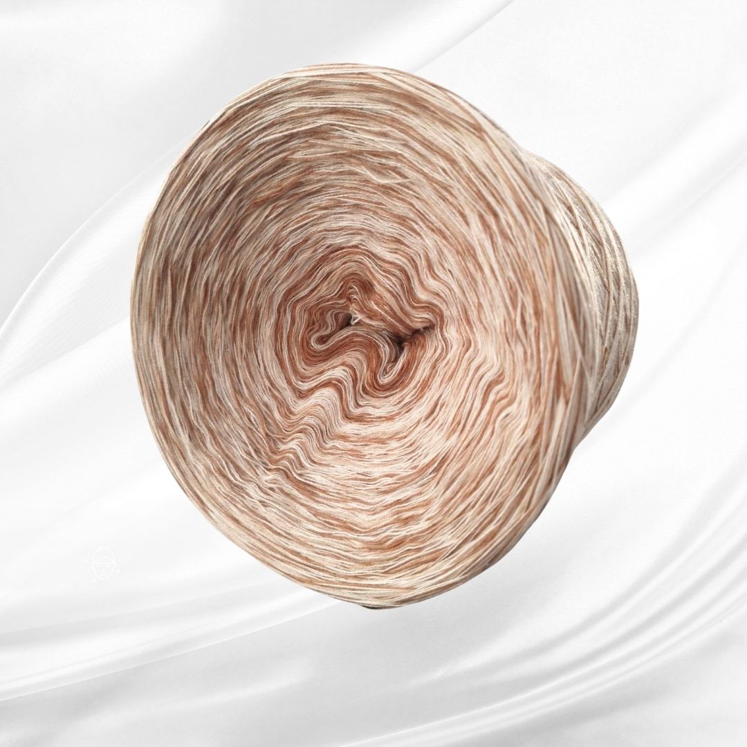 Rosie melange 4-nitka 1500m - 1003 světle béžovo-hnědá melange