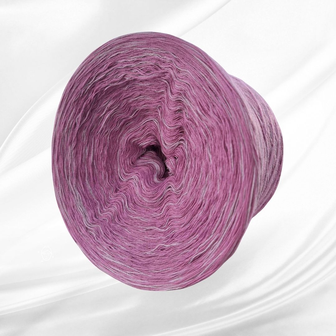 Rosie melange 4-nitka 1700m - 1004 fialovo-šedá melange