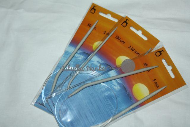 Jehlice kulaté PONY 80cm  č. 3