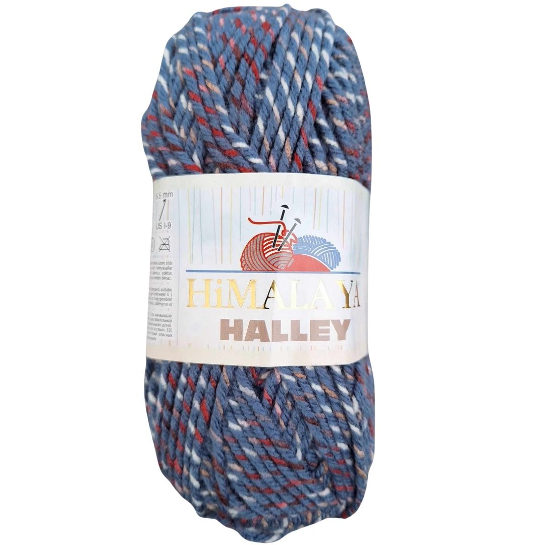 Příze Halley - 78006 modro-šedá