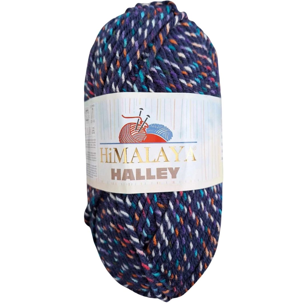 Příze Halley - 78010 tmavě modrá